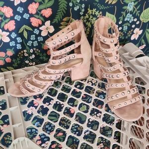Steve Madden Tan Heeled Sandals